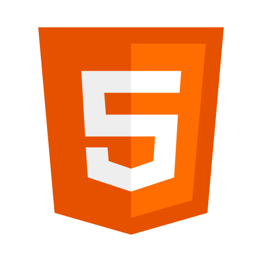 Logo HTML5 - Langage de balisage pour la structure web