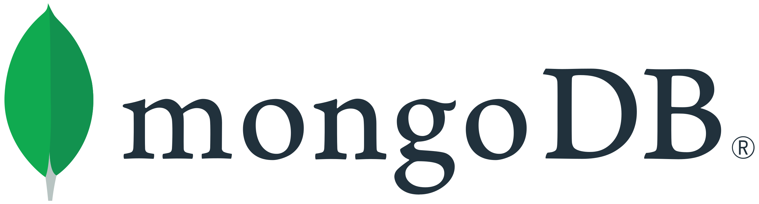 Logo MongoDB - Base de données NoSQL performante