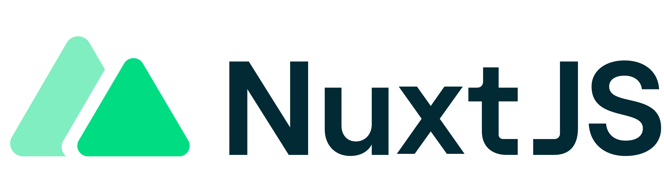 Logo Nuxt.js - Framework Vue.js pour applications universelles